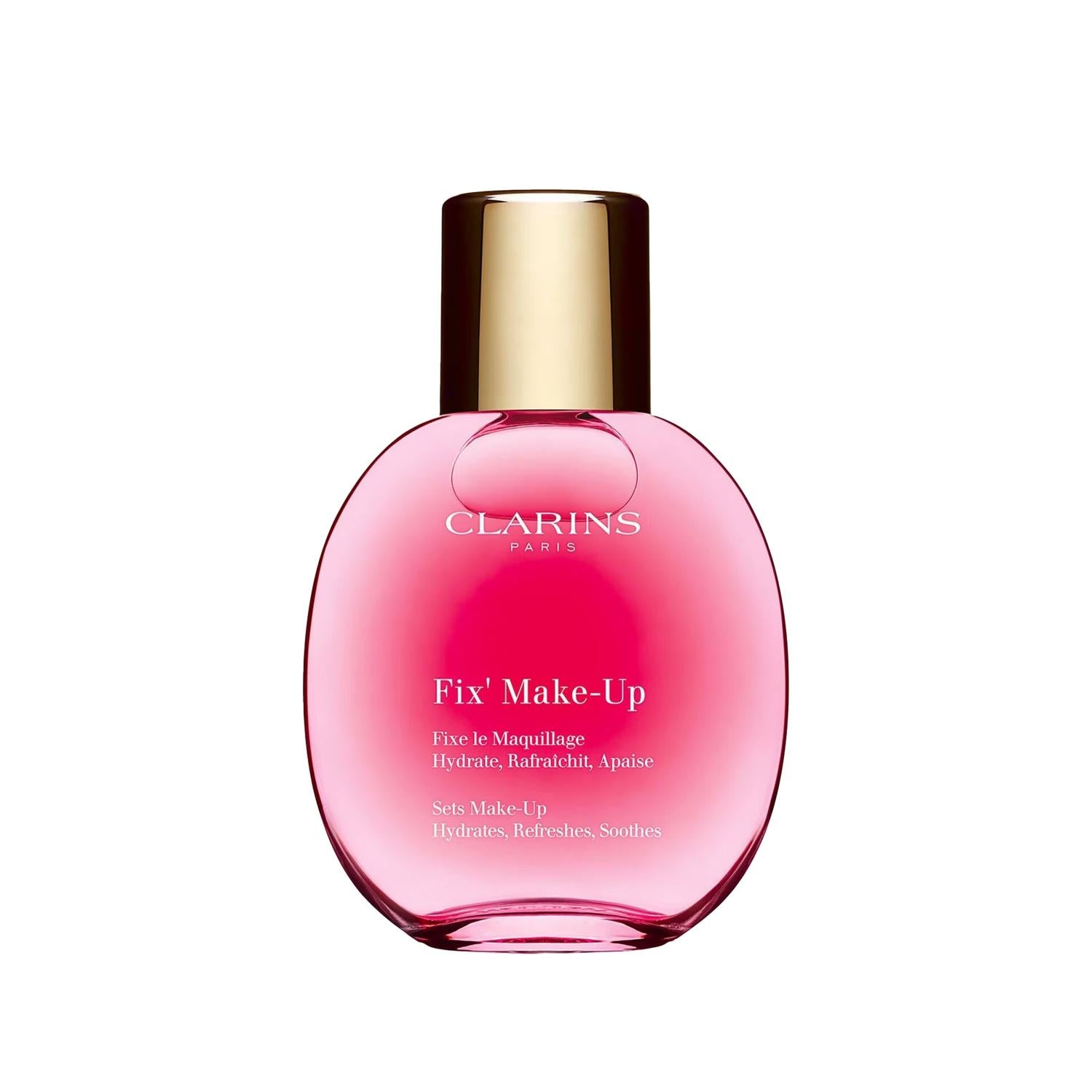 Clarins Fix Make-Up: Long Lasting Makeup Setting Spray - Refreshing Face Mist, 50ml - Locks in Makeup All Day! Clarins Fix Make-Up: Set Makeup, Refresh Skin - Long Lasting! Makeup setting spray, Clarins Fix Make-Up, Makeup stabilizer, Long lasting makeup, Refreshing face mist, Setting spray 50ml size, Best makeup setting spray, Face mist for setting makeup, makeup users, long-lasting makeup, refreshing skincare product, Fix Make-Up formula, makeup setting properties, refreshing effect, Clarins brand, travel