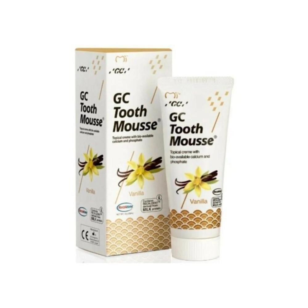 GC Tooth Mousse Vanilla Flavored Topical Paste 40g