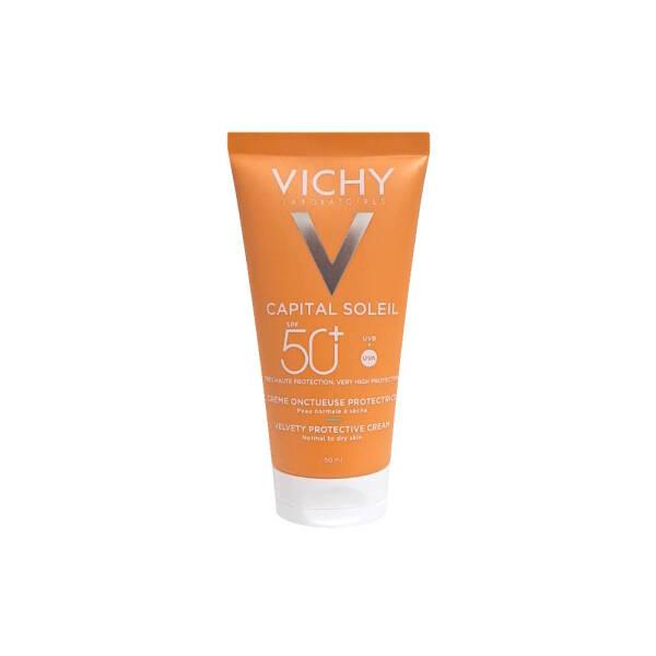 Vichy Capital Soleil SPF50+ Velvety Sunscreen Cream for Normal to Dry Skin - 1.69 fl oz, Paraben-Free, Water-Resistant - image 6