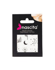 Nascita Temporary Tattoo Sticker - Rose Stars Design, Easy to Apply & Remove, Non-Permanent Body Art for Individuals Seeking
