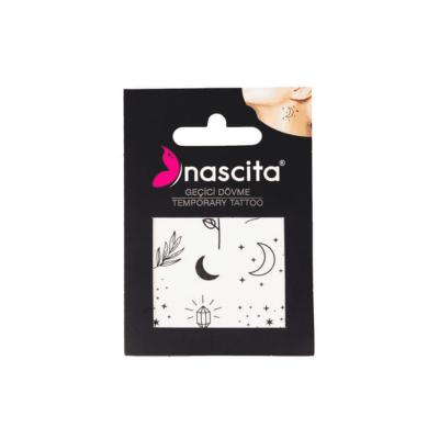 Nascita Rose & Stars Temporary Tattoos: Easy-to-Apply Body Gems for Festival Makeup, Face Jewels, & Trendy Adhesive Rhinestones - image 2