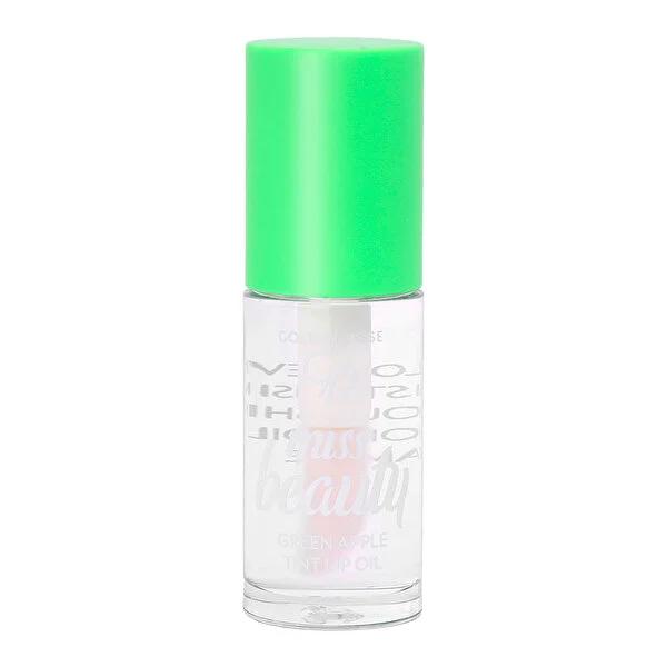 Golden Rose Vegan Lip Oil with Green Apple Tint - Moisturizing, Natural Lip Tint, Cruelty-Free Beauty Golden Rose Vegan Lip Oil - Natural Tint &amp; Moisturizing Vegan Lip Oil, Green Apple Tint Lip Care, Natural Lip Tint, Moisturizing Lip Oil, Cruelty-Free Beauty Product, Lip Care, Vegan Beauty Products, Non-Sticky Lip Oil, pH Balanced Lip Tint, Fruit Oil Enriched, Jojoba Oil, Vitamin E, Golden Rose Cosmetics
