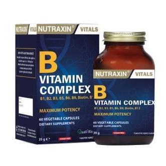 nutraxin b vitamin complex capsules, nutraxin b vitamin complex product packaging Nutraxin B Vitamin Complex - Essential B Vitamins | 60 Capsules Nutraxin B Vitamin Complex - 60 Capsules nutraxin, b-vitamins, dietary-supplements, health-supplements, vitamin-complex, vitamin-b-complex, gluten-free, sugar-free, ai-generated, wellness