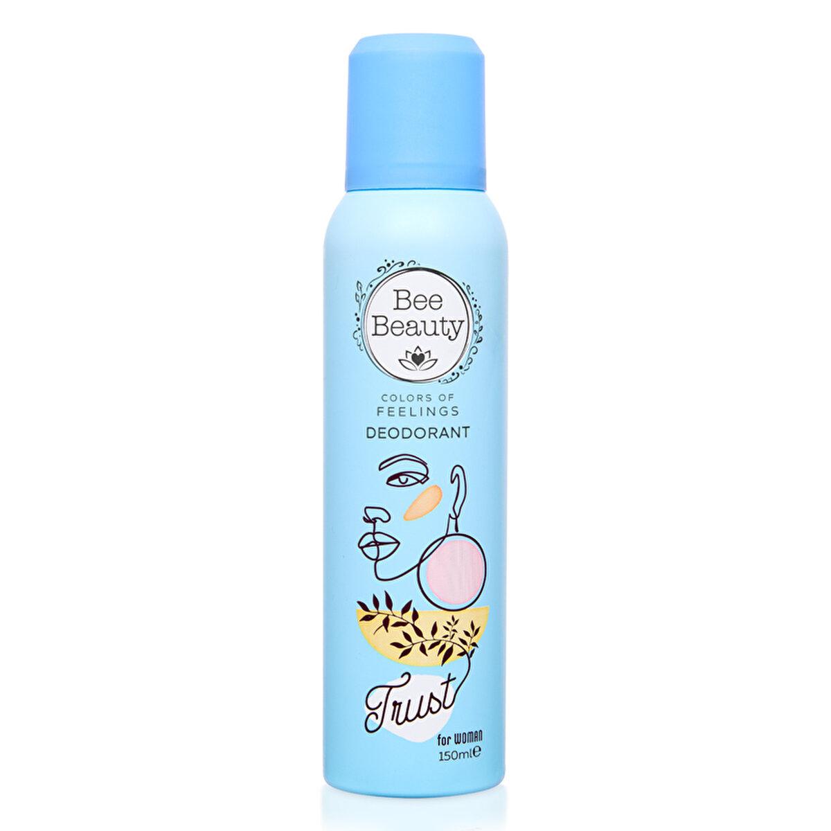 Bee Beauty Colors of Feelings Trust Women's Deodorant Spray - Long Lasting Freshness for Women - 150ml Bee Beauty Deodorant Spray for Women - Long Lasting Freshness Deodorant Spray, Women's Deodorant, Personal Hygiene, Freshness for Women, Long Lasting Fragrance, Bee Beauty, Women's Grooming, Personal Care, Hygiene Products, Fragrance for Women, Daily Hygiene, Confidence Boost, Gift Ideas for Her