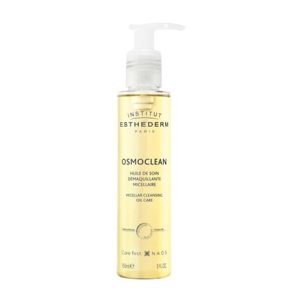 Esthederm Osmoclean Micellar Cleansing Oil Care - Gentle Makeup Remover for Sensitive Skin, 5.07 fl oz Esthederm Osmoclean Micellar Cleansing Oil - Gentle Makeup Remover micellar cleansing oil, makeup remover, non-comedogenic cleanser, gentle skincare, Esthederm Osmoclean, sensitive skin care, nourishing cleanser, pH balanced cleanser, antioxidant skincare, skincare for acne prone skin, cleansing oil for sensitive skin, gentle makeup remover