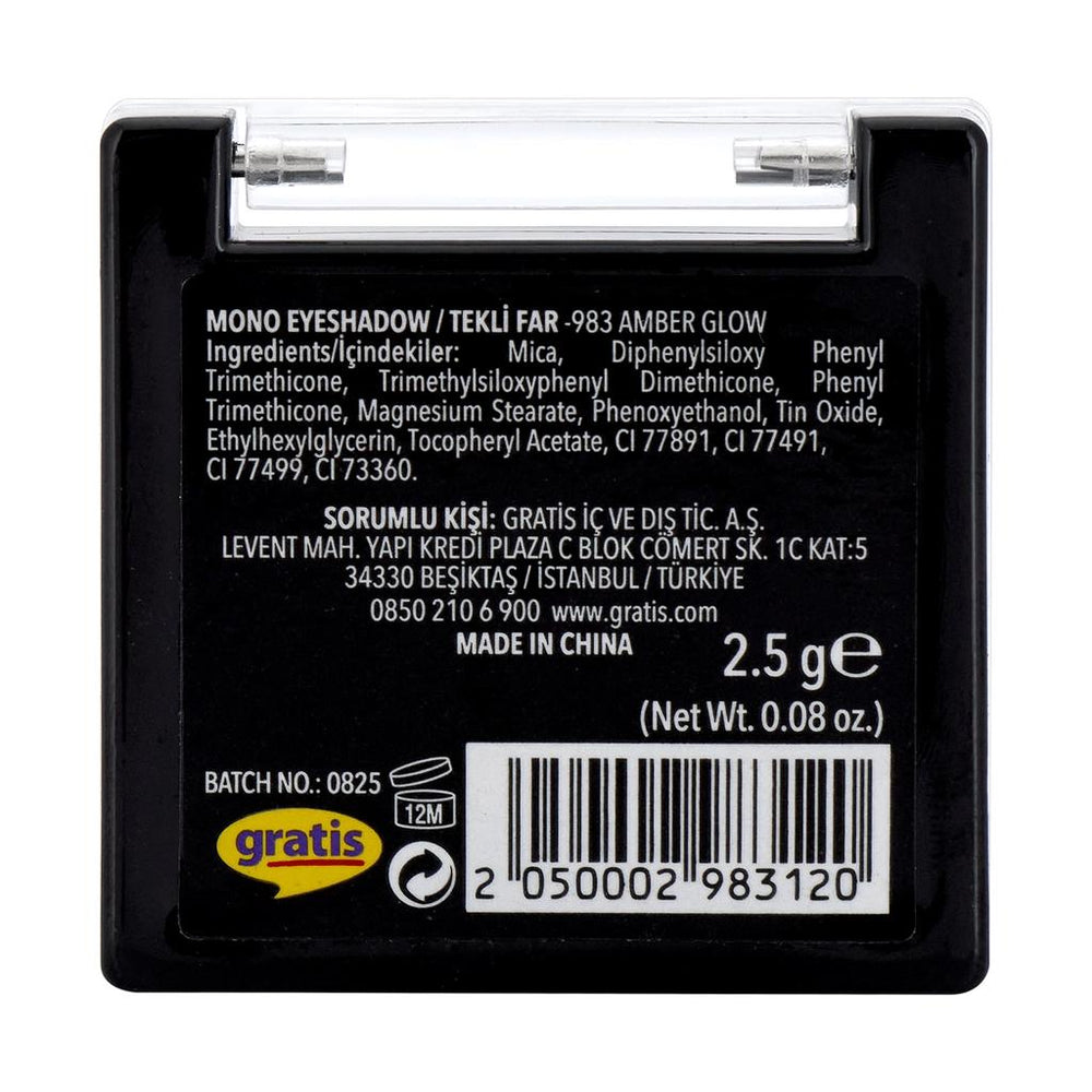 LYKD Shimmer Single Eyeshadow in 983 Amber Glow