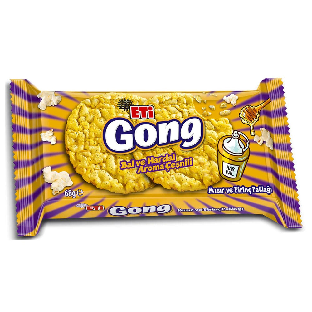 Eti Gong Honey Mustard Snack Biscuits 68g