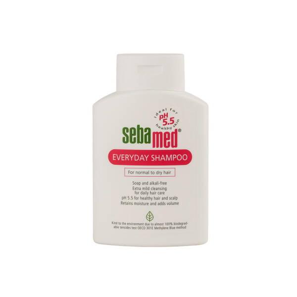 Sebamed Everyday Shampoo 200ml - pH 5.5 Shampoo for Dry, Weak Hair - Shampoo