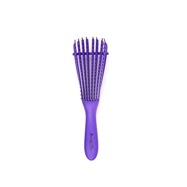Nascita Pro Detangling Hair Brush: Adjustable, Flexible Bristles for Curly, Wet & Dry Hair - Scalp Massaging, Anti-Static Nascita Pro Detangling Brush: Pain-Free & Healthy Hair hair brush, detangling brush, curly hair brush, wet hair brush, anti-static brush, scalp massage brush, adjustable hair brush, flexible bristle brush, hair brush for tangles, hair brush, detangler, curly hair, wavy hair, thick hair, tangle-free, scalp massage, adjustable bristles, flexible bristles, wet hair, dry hair, anti-static, f