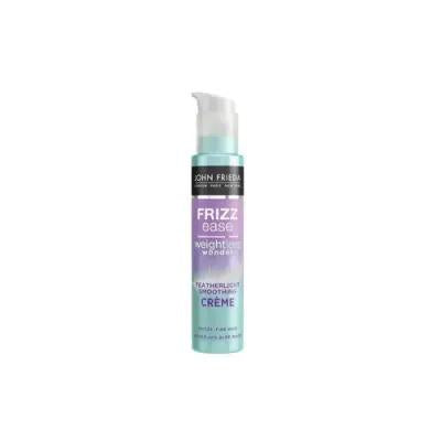 john fried frizz ease weightless wonder smoothing cream, john fried frizz ease cream bottle John Frieda Frizz Ease Weightless Wonder Smoothing Cream | 8.5 fl oz John Frieda Frizz Ease Smoothing Cream | 8.5 fl oz john-frieda, smoothing-cream, fine-hair-care, frizzy-hair-solution, aloe-vera, lightweight-formula, hair-styling, hair-care, ai-generated, frizz-control