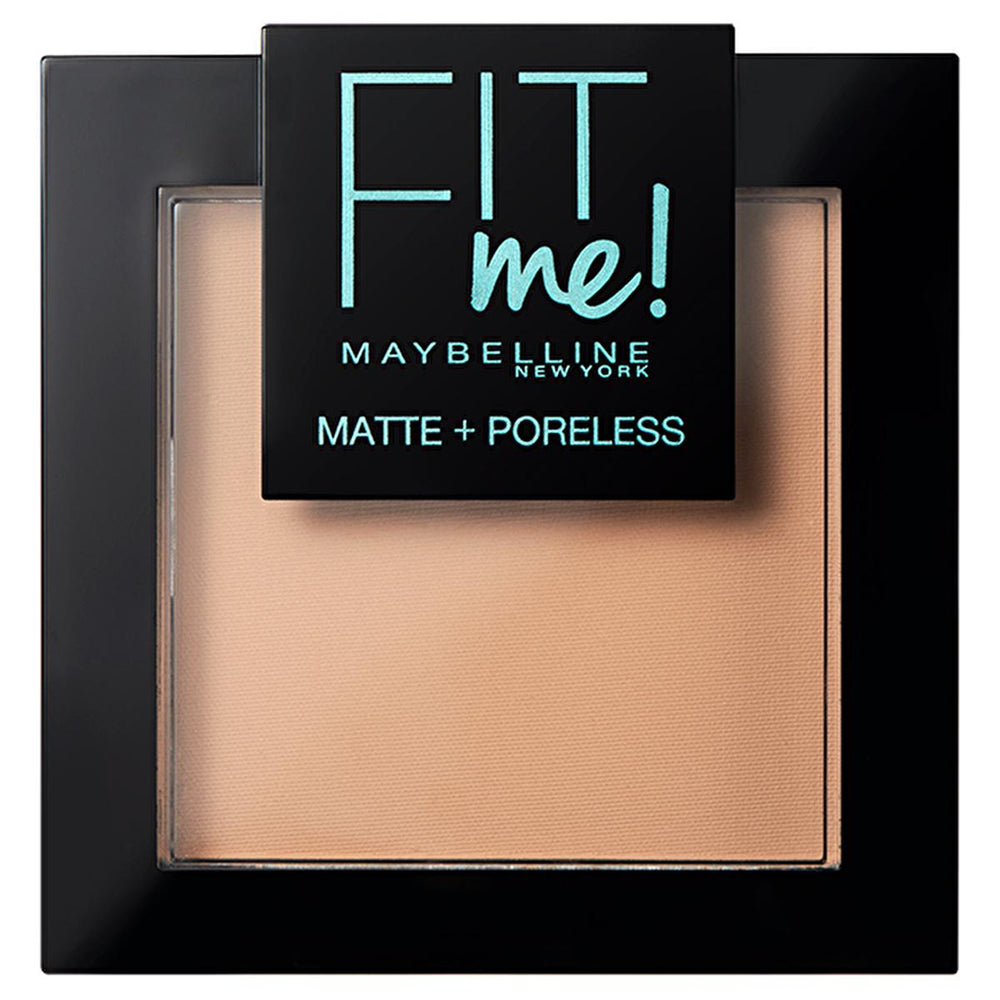 Maybelline New York Fit Me Matte+Poreless Foundation Powder - Natural Matte Finish, Pore Minimizing Makeup, Shine - view 2