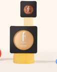 Flormar Baked Powder Pudra 029 Porcelain Ivory - Matte Finish, Long-Lasting Makeup with Vitamin E - Face Powder