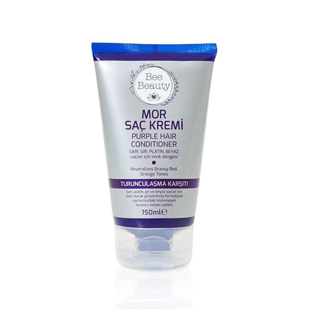Bee Beauty Purple Conditioner for Blonde & Gray Hair 150 ml