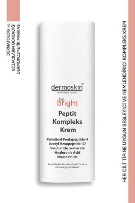 dermoskin be bright moisturizer product image, dermoskin peptide complex moisturizer 33ml Dermoskin Be Bright Peptide Complex Moisturizer | 33ml Dermoskin Be Bright Moisturizer - Peptide Complex 33ml dermoskin, moisturizer, peptide-complex, skin-care, hydration, anti-aging, healthy-skin, travel-size, ai-generated, cosmetic