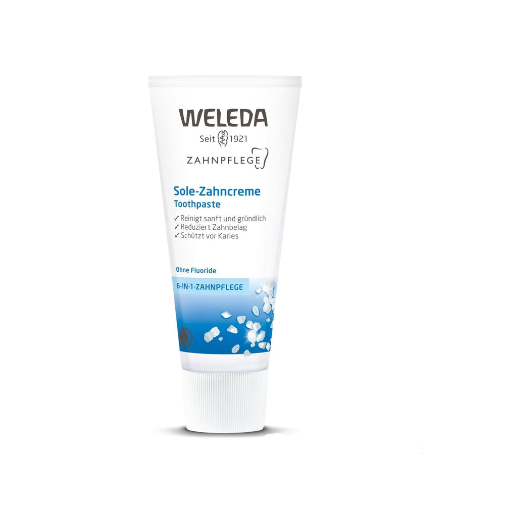 Weleda Natural Toothpaste with Sea Salt - 2.54 fl oz, Fluoride-Free, Organic Oral Care - image 5