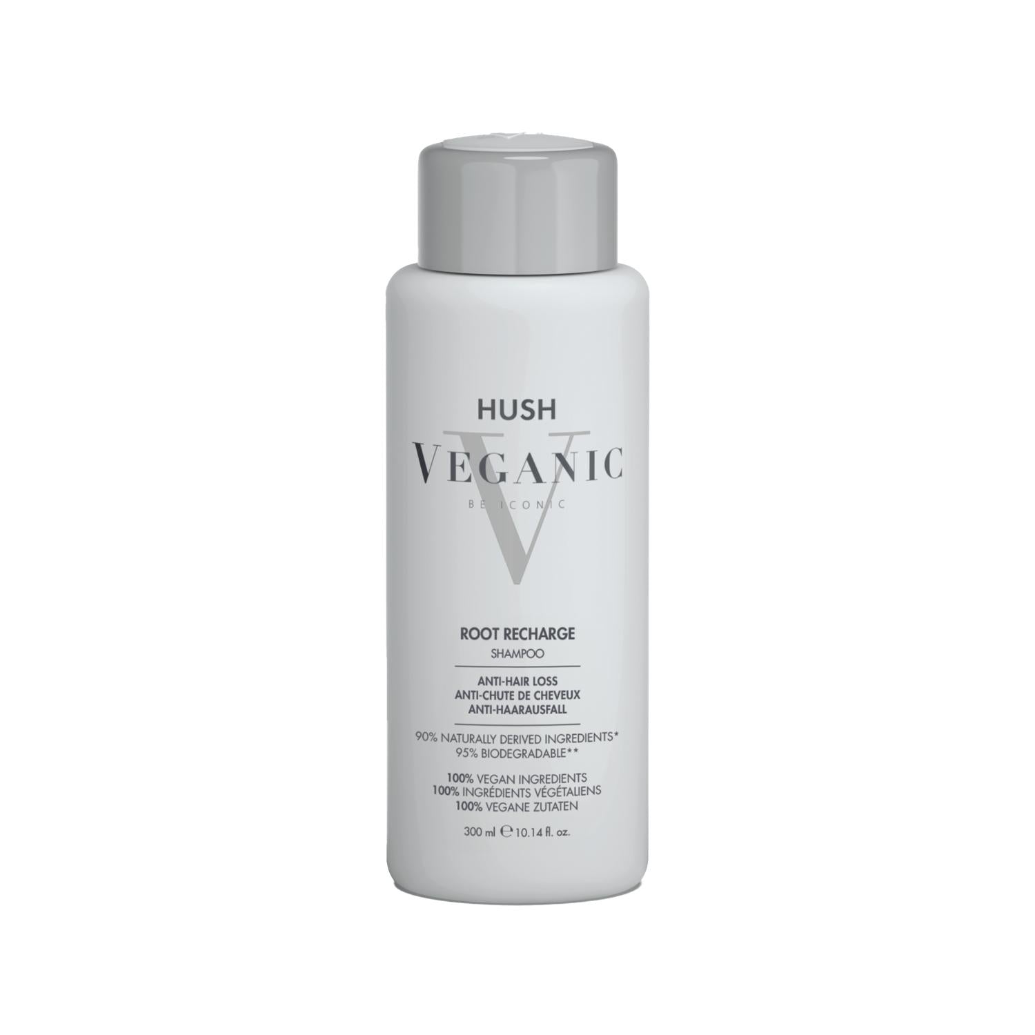 Hush Veganic Root Recharge Strengthening Shampoo 300ml