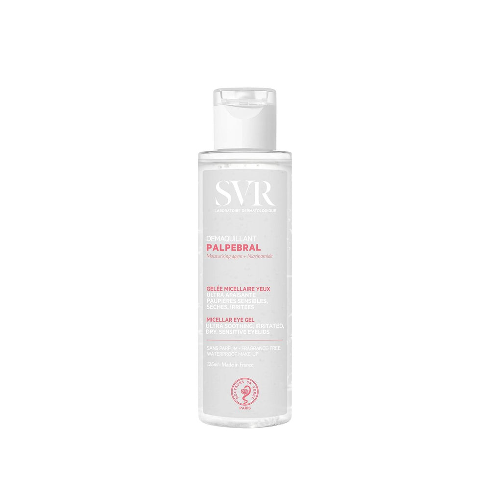 SVR Palpebral Eye Makeup Remover Gel - Gentle, Effective Makeup Removal for Sensitive Eyes SVR Palpebral Eye Makeup Remover Gel for Sensitive Eyes eye makeup remover gel, SVR Palpebral, gentle eye makeup removal, sensitive eye care, makeup remover for sensitive eyes, eye makeup remover, sensitive skin products, eye care routine, makeup removal, gentle skincare