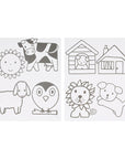 Lino Shrinking Art Paper 2-Pack (7.87 x 9.84 inches) - Unique Miniature Crafting for Kids & Adults Lino Shrinking Art Paper - Unique Crafting for Kids & Adults shrinking art paper, children's craft supplies, miniature art, oven-shrinkable paper, kids' creative toys, art projects for kids, crafting for adults, educational craft supplies, unique art materials, DIY jewelry making, personalized ornaments