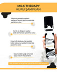 Morfose Milk Therapy Dry Shampoo - No-Rinse Hair Refreshment & Volume for All Hair Types Morfose Milk Therapy Dry Shampoo - Refresh Hair On-the-Go Dry Shampoo, Milk Therapy, No-rinse hair care, Hair volume enhancer, Amino Acid hair care, Morfose, Hair Refreshment, Convenient Hair Care, On-the-go Hair Care, All Hair Types, Hair Nourishment, Oil Absorption, Pleasant Scent, Hair Health, Busy Lifestyle Solutions, Quick Hair Refresh, Post-Workout Hair Care
