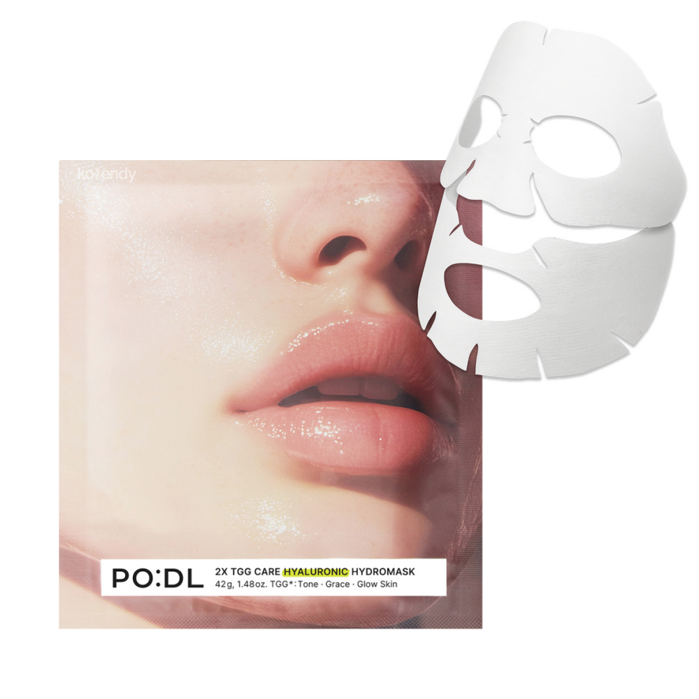 Podl 2X TGG Care Hyaluronic Hydromask Firming & Glowing 4 Pack