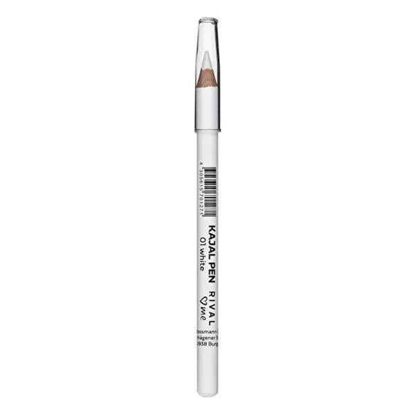 Rival Loves Me Soft Eyeliner Kajal Pencil - Easy to Apply, Comfortable Wear, Portable - White (No:01) Rival Loves Me Soft Kajal Eyeliner - Easy Application & Comfort Eyeliner, Kajal, Soft kajal, Makeup, Eye makeup, Rival Loves Me, Cosmetics, Beauty Products, Eye Care, Makeup Essentials, Compact Makeup, Portable Makeup, Travel Makeup, White Eyeliner, Kajal Pencil, Eye Makeup Products