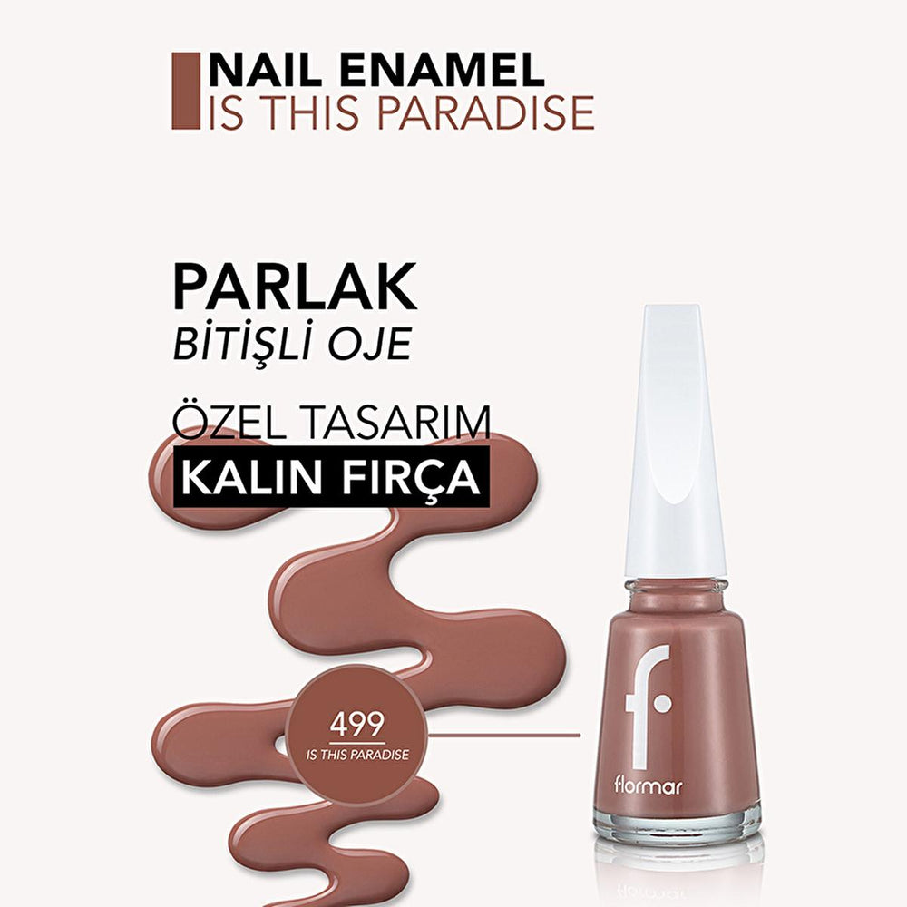 Flormar Long-Lasting Nail Enamel with Magnesium, Calcium, and Sulfur - Vibrant Color & Nail Care - view 4