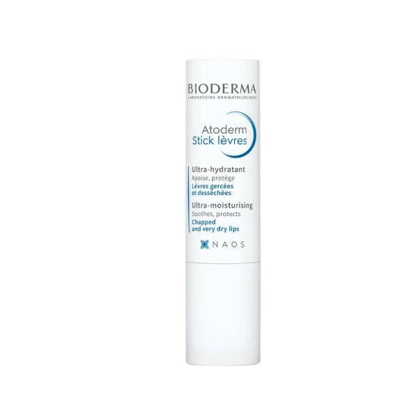 Bioderma Atoderm Lip Care Stick for Dry & Sensitive Lips - Moisturizing, Protective, Convenient Stick Form | Lip - Lip Balm