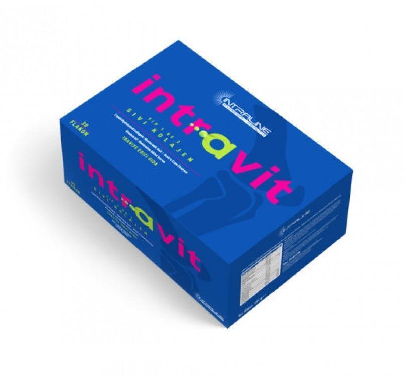 Intravit Liquid Collagen Vitamin Supplement: Type 2 Collagen, Hyaluronic Acid, Vitamin D3 & C for Joint, Bone & Skin Health - Orange Lemon Flavor, 30 Flakon  Intravit Liquid Collagen: Joint, Bone & Skin Support Type 2 collagen supplement, Liquid collagen vitamins, Joint health supplement, Vitamin C collagen, Hyaluronic acid supplement, Vitamin D3 K2 supplement, Collagen drink, Intravit collagen, Orange lemon collagen, Bone health vitamins, Collagen supplement, Liquid vitamins, Vitamin C, Hyaluronic acid, Vi