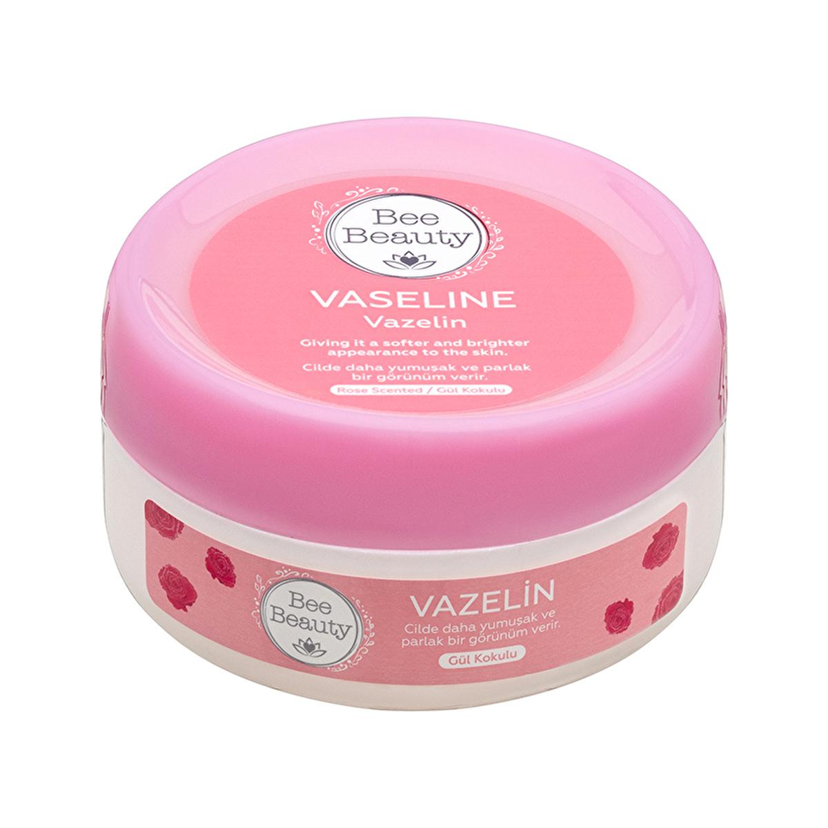 Bee Beauty Vazelin Gül Moisturizing Body Care - Rose Scented Moisturizer for Dry Skin Relief, 3.04 fl oz Bee Beauty Rose Moisturizer for Dry Skin - 3.04 fl oz moisturizing body care, rose scented moisturizer, dry skin relief, intense hydration, body moisturizer for dry skin, vaseline, gül, bee beauty, cosmetic, skincare, hydration, nourishment, skin care, dry skin solution, rose fragrance, daily moisturizer
