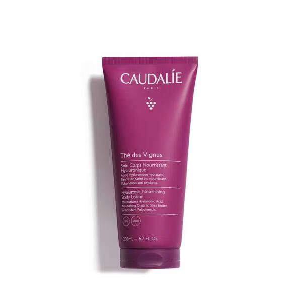Caudalie The des Vignes Hyaluronic Nourishing Body Lotion - 200ml, Moisturizing & Softening Body Care Caudalie Hyaluronic Body Lotion for Dry Skin Caudalie body lotion, hyaluronic body lotion, nourishing body lotion, grape seed body lotion, natural body moisturizer, body care, skincare, moisturizing lotion, dry skin relief, soft skin, radiant skin, shea butter, hyaluronic acid, natural skincare, body hydration, Caudalie The des Vignes
