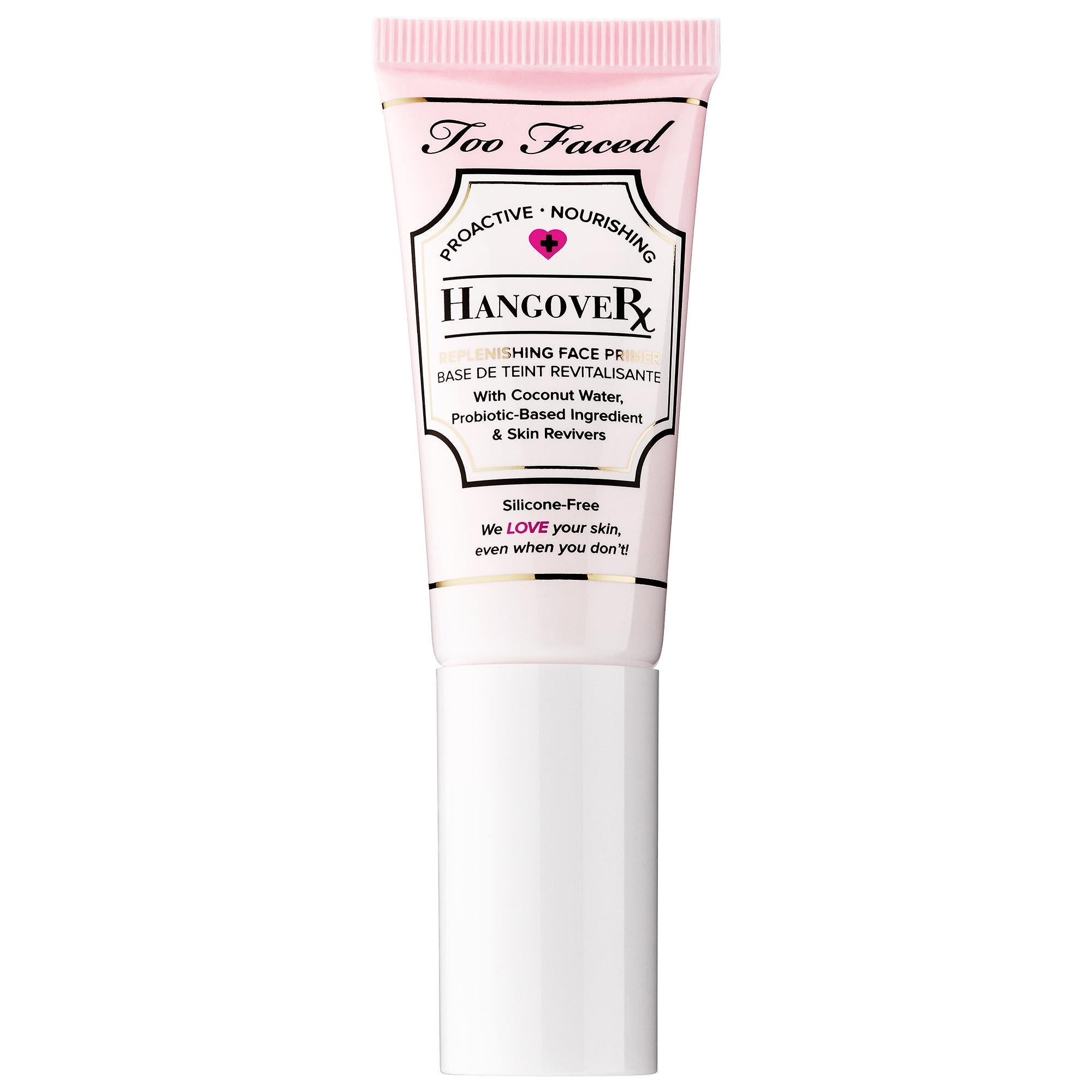 Mini Hangover Replenishing Face Primer - Hydrating, Vegan, Cruelty-Free Primer for Dry Skin Mini Hangover Replenishing Face Primer for Dry Skin face primer, replenishing primer, hydrating primer, vegan primer, cruelty-free primer, makeup primer for dry skin, skincare, beauty products, vegan beauty, cruelty-free beauty, dry skin solution, makeup longevity, smooth skin, radiant skin, healthy skin, travel size, mini size, coconut water benefits, probiotics for skin