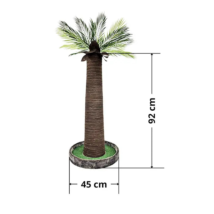 Lotus Pet Design Palm Tree Cat Scratching Post 92cm