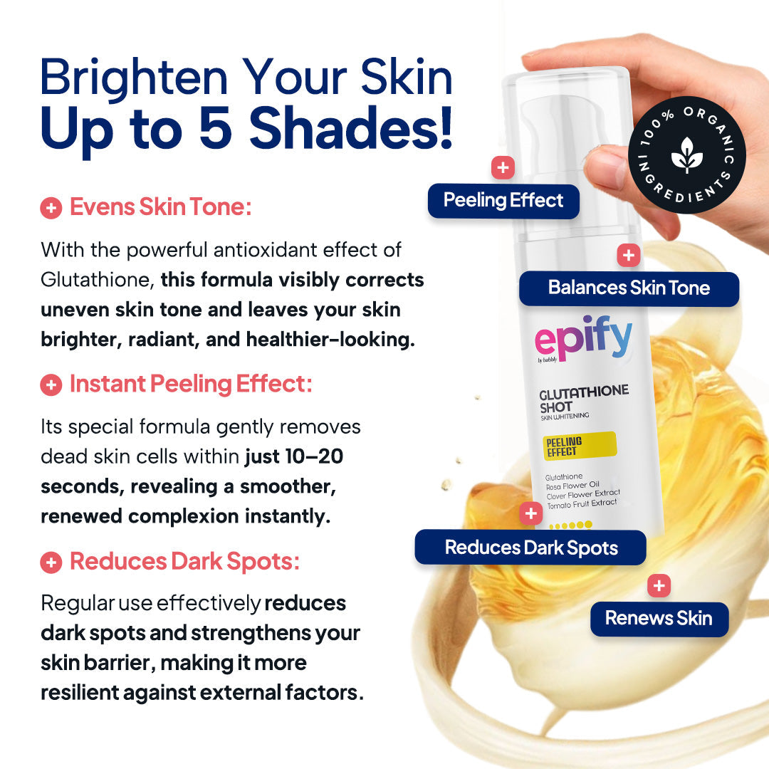 Epify Glutathione Shot ingredients