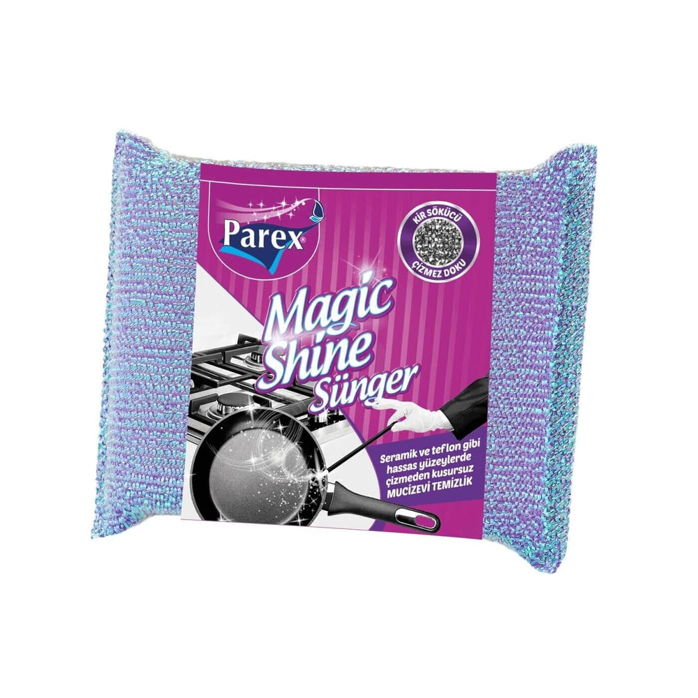 Parex Magic Shine Sponge for Instant Shoe Shine 1 Count