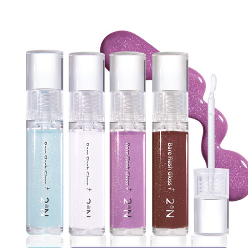 2aN Bare Flash Gloss PP01 Cool Up High-Shine Lip Gloss 5g
