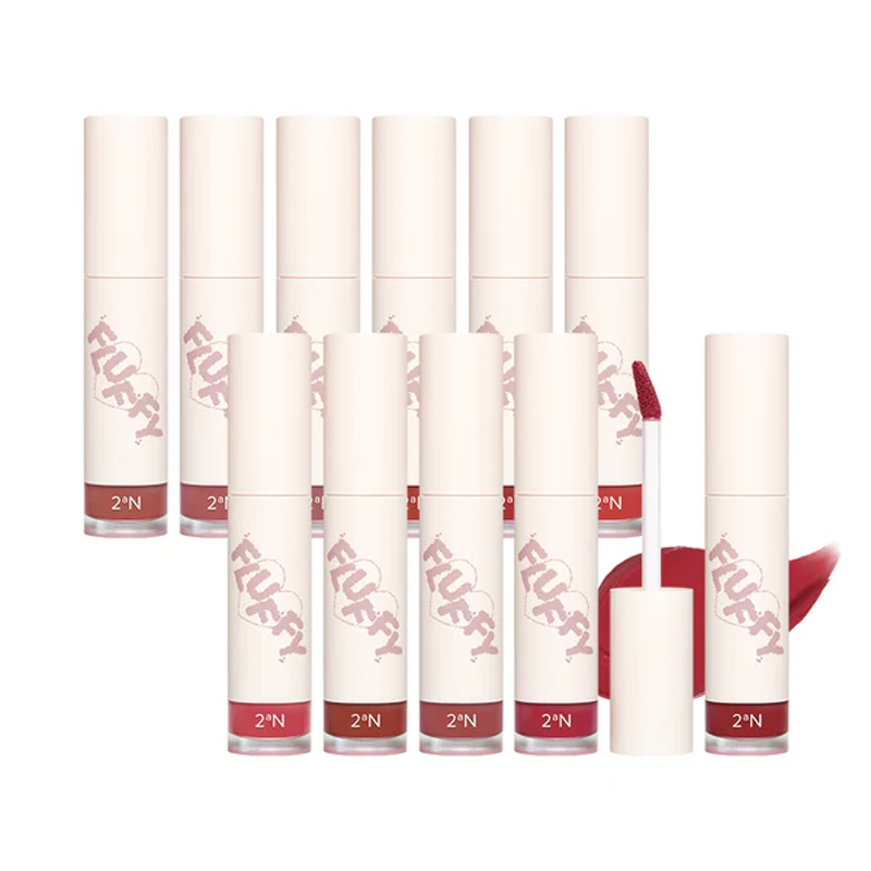 2aN Fluffy Blur Tint 07 Peach Scoop Matte Lip Stain 5g
