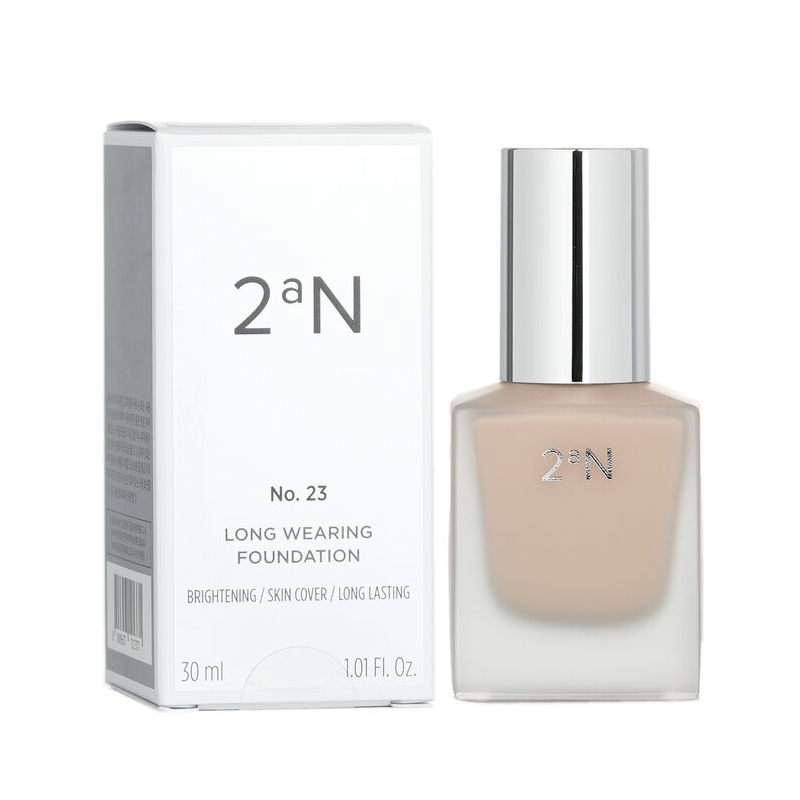 2aN Long Wearing Foundation 23 Natural Beige SPF 30 30ml
