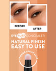 Flormar Eye Puff Semi-Matte Sponge Concealer 3.3ml