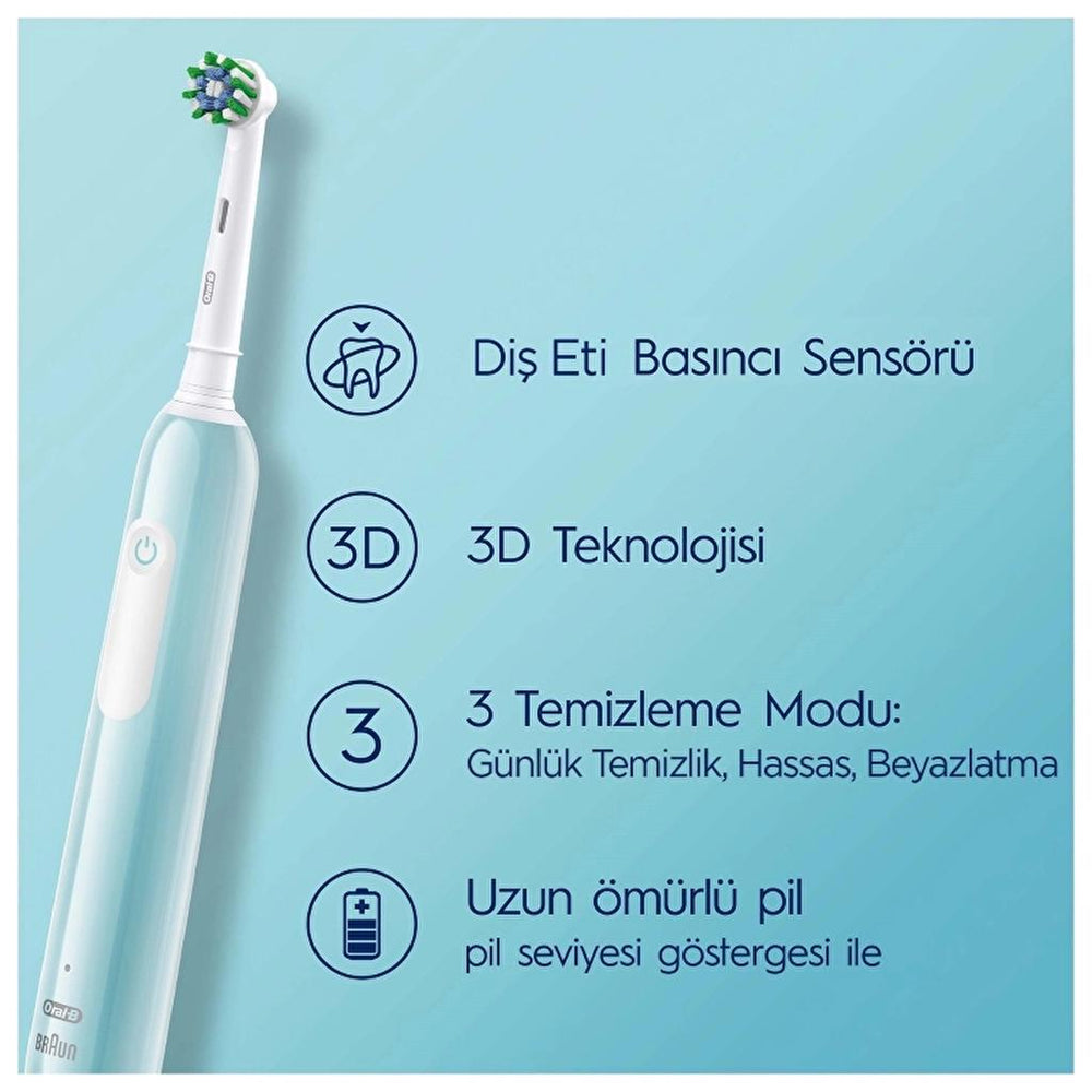 Oral-B Pro Series 1 Blue Electric Toothbrush with Refill Head