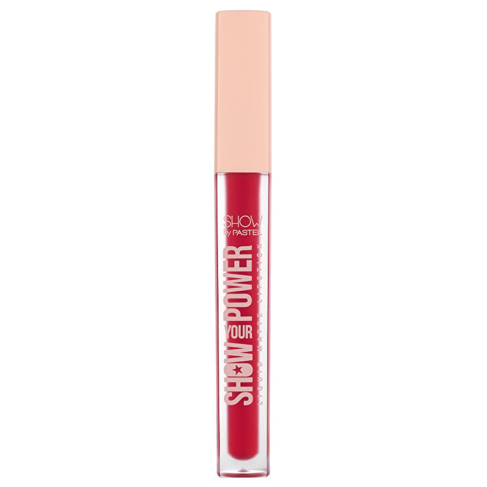 Pastel Show Your Power Likit Mat Ruj 607 - Long-Lasting Liquid Matte Lipstick, Vegan & Cruelty-Free - Lipstick