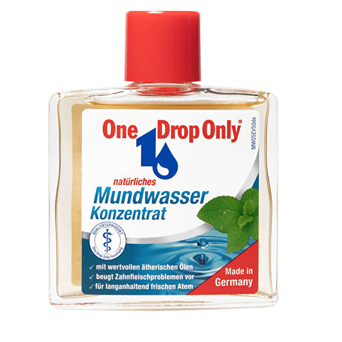 One Drop Only Concentrated Mouthwash with Essential Oils - Natural Oral Care, Fresh Breath, FSC-Certified Packaging - image 3