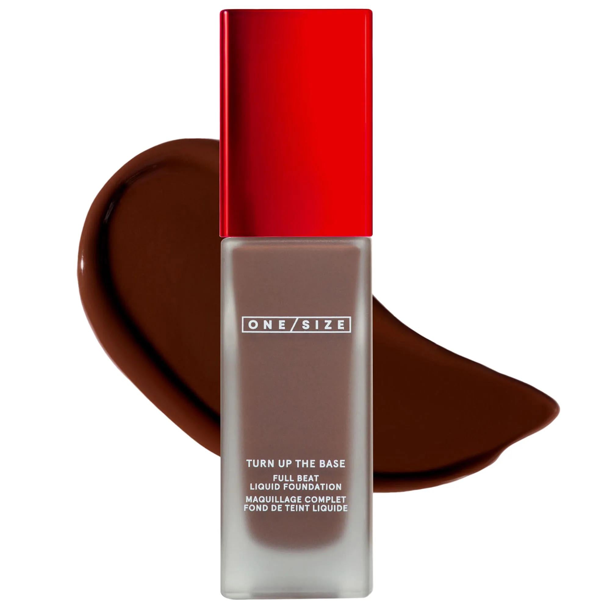 Turn Up the Base - Waterproof Liquid Foundation for Full Coverage | Vegan & Cruelty-Free Waterproof Liquid Foundation for Full Coverage | Turn Up the Base waterproof liquid foundation, full coverage foundation, long-wear foundation, sweatproof makeup, vegan cosmetics, cruelty-free cosmetics, liquid makeup, full coverage liquid foundation, matte finish foundation, foundation for sensitive skin, non-comedogenic foundation, dermatologist-tested foundation