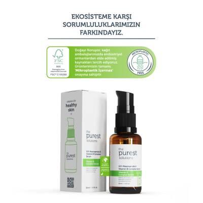 The Purest Solutions Vitamin B Complex Serum - Nourishing Skincare for Healthy, Youthful Skin - Hypoallergenic, Paraben-Free, 1.01 fl oz Vitamin B Complex Serum for Healthy Skin - The Purest Solutions Vitamin B Complex Serum, Skincare for healthy skin, Hypoallergenic skincare, Paraben-free skincare products, Natural skincare routine, Skincare serum, Vitamin B3, Niacinamide, Vitamin B5, Panthenol, Sensitive skin care, Anti-aging skincare, Hydrating serum, Nourishing skincare, Youthful skin, Radiant skin, Hea