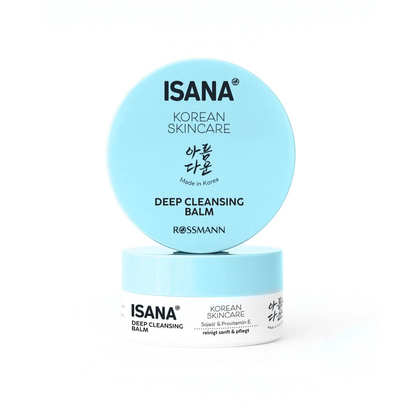 Isana Korean Skincare Cleansing Balm for Gentle Makeup Removal 80g