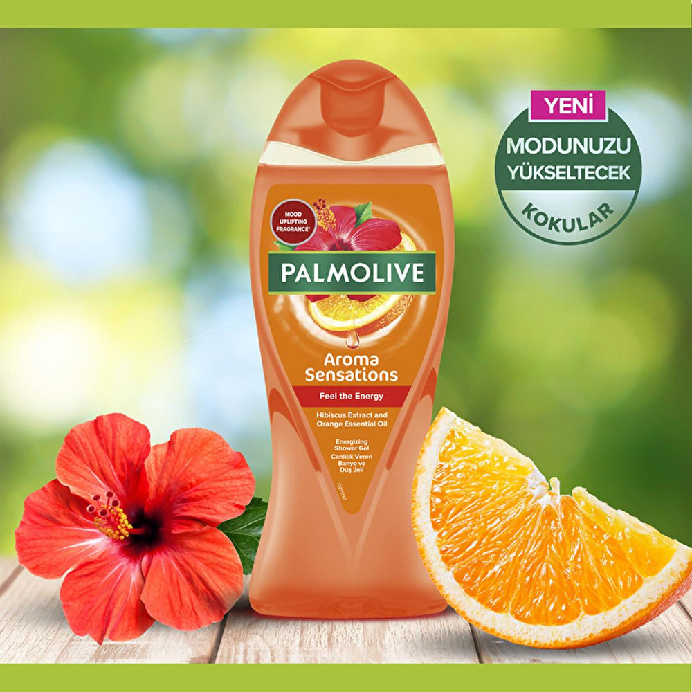 Palmolive Aroma Sensations Energizing Bath and Shower Gel with Amber Flower Extract - Natural Ingredients, Scented - view 6