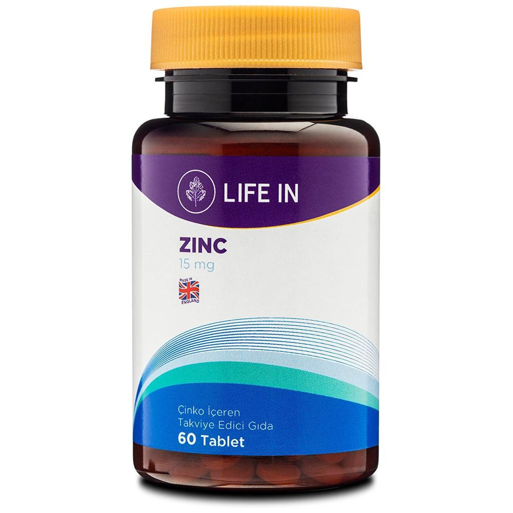 Life In Zinc Daily Wellness Dietary Supplement Tablets
