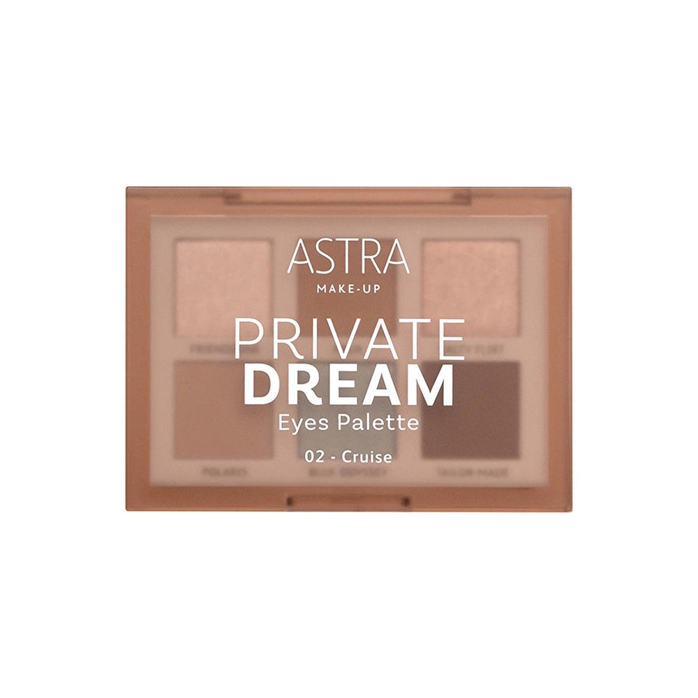 Astra Private Dream 6-Color Eyeshadow Palette 02 Cruise