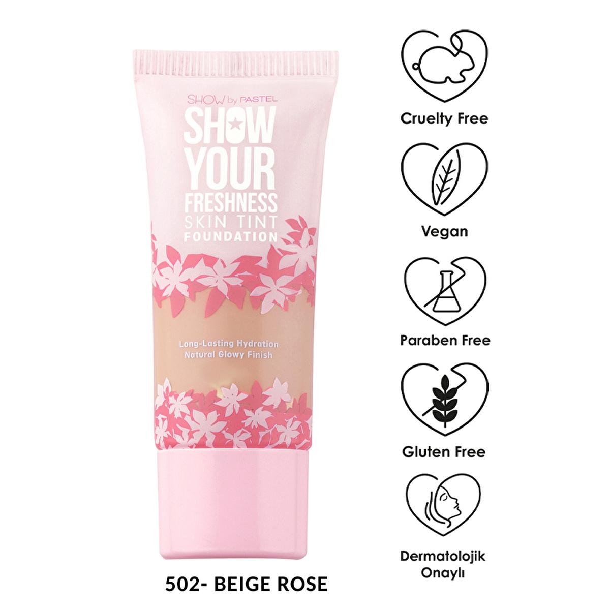 Show by Pastel Skin Tint Foundation - Natural Coverage, Cruelty-Free, Vegan - 6 Shades Available - view 3
