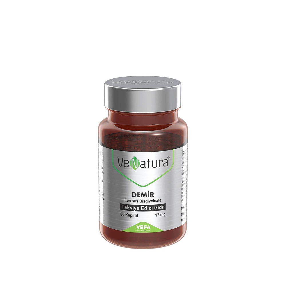 VeNatura Iron Dietary Supplement for Daily Support 90 Capsules