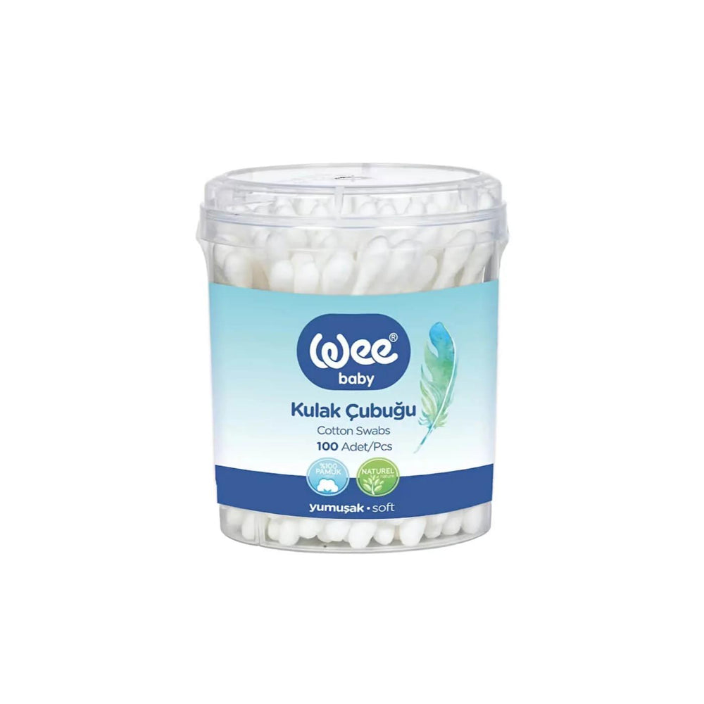 Wee Baby Cotton Buds Gentle Daily Ear Swabs 100 Count